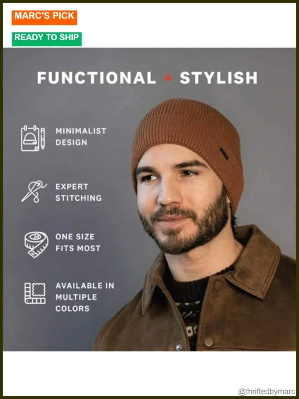 100% Cotton Skull Beanie – Soft, Structured, Everyday Beanie